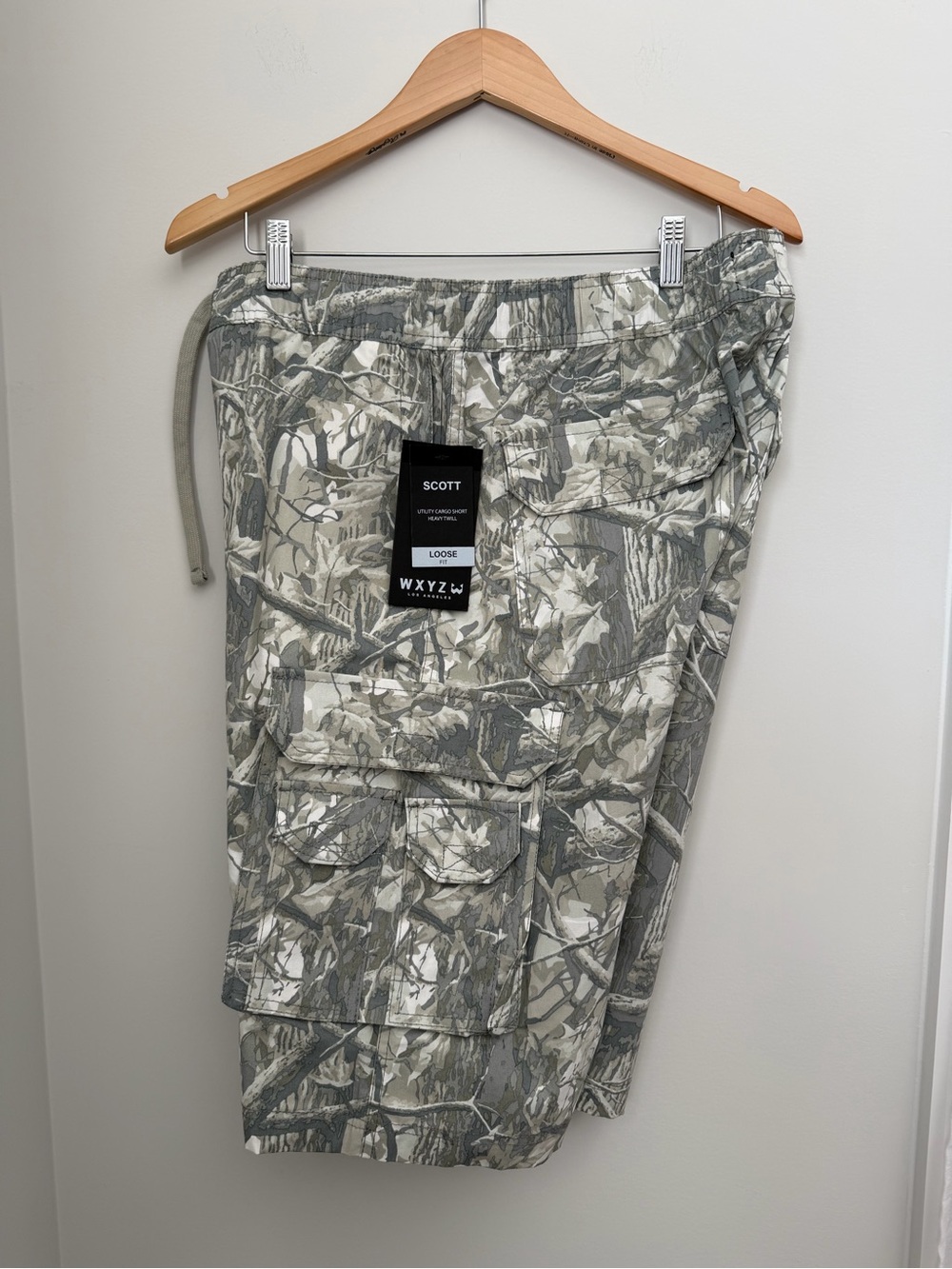 Men’s Utility Cargo Camo Shorts
